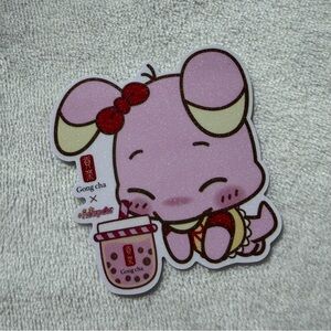 Neopets x Gong Cha Sticker Blumaroo